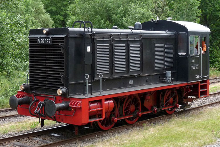 Diesellok V36 127 (zur Zeit nicht betriebsfähig)